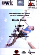 Urkunde Landesmeisterschaft Salzburg 2011
